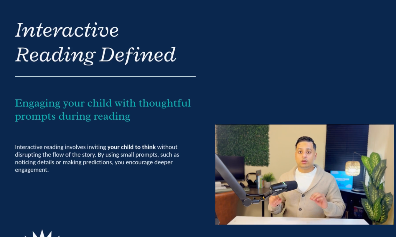 Online Parent Reading & Development Program (Ages 3-6)
